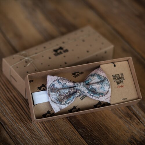 TIED UP Leptir ma&scaron;na Vintage mapa Cene