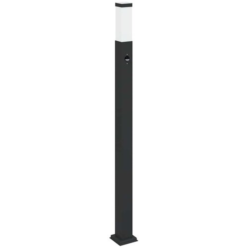 vidaXL Stupić sa senzorom 110 cm Crna IP44 Cene