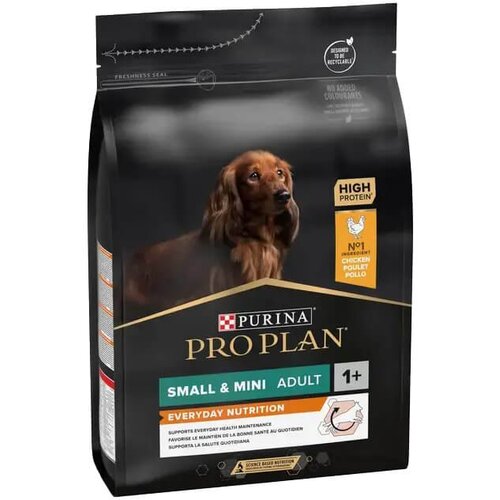 Purina PRO PLAN Everyday Nutrition Small & Mini Adult Chicken - hrana za odrasle pse malih i veoma malih rasa sa piletinom (700g, 3kg, 7kg) 7kg Cene