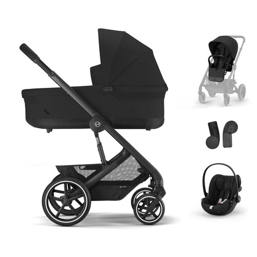 Cybex kolica 3u1 Balios bundle S set moon black 522002533, 522002619, 523001143, 520003353 Cijene