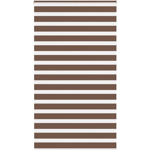 Zebra zavjesa Smeđa 130x230 cm &Scaron;irina tkanine 125,9 cm Poliester Cene