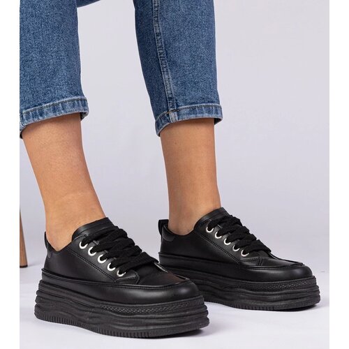 D/CEO marka niezdefiniowana Black women&amp;#039;s high-soled sneakers Selina Slike