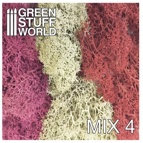 Green Stuff World Scenery Moss - Red/Fuchsia/Grey Slike