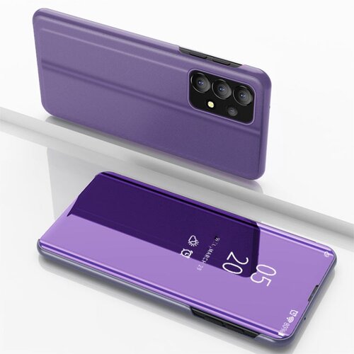  Etui/ovitek s prednjim steklom za Samsung A33 5G, Modro vijoličen Cene