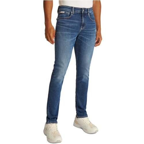 Calvin Klein Jeans Jeans skinny J30J327153 Modra Cene