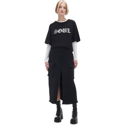 Cropp - Denim krilo - Črna Cene