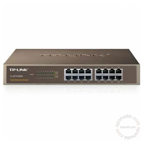Tp-link TL-SF1016DS 16 Port 100Mbps Rackmount mrežno stikalo / switch - TL-SF1016DS