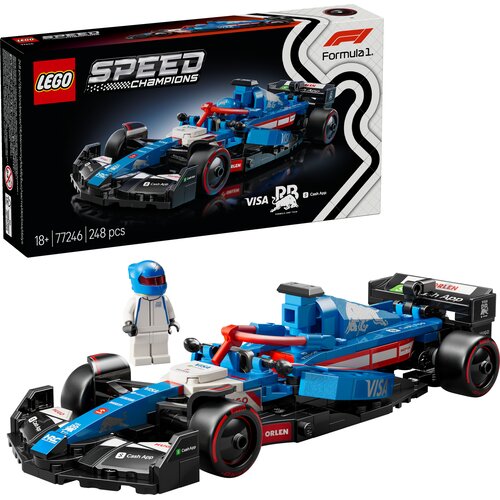 Lego Speed Champions Visa Cash App RB VCARB 01 F1 Race Car &amp;scaron;tevilka 77246 Slike