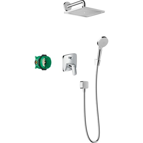 Hansgrohe 27957000 crometta e podometni komplet za tu&amp;scaron; Slike