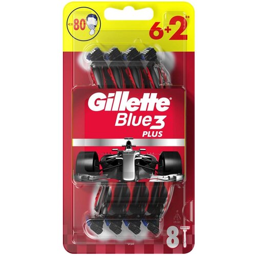 Gillette Brijač GILETTE Blue 3 plus nitro 6+2 gratis Cene