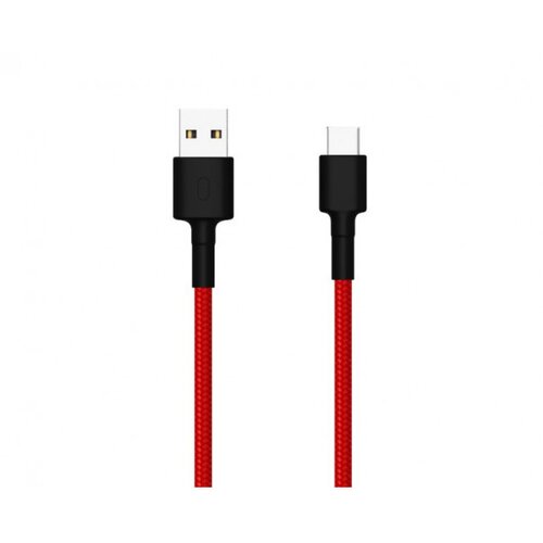 Xiaomi mi type-c braided kabl crveni 1m Slike