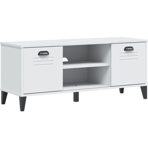 Maison Chic Klop za čevlje - Sedež za čevlje VIKEN bela 106x35x45 cm inženirski les, (21777880) Cene