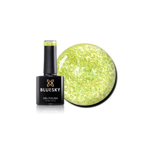  BLUESKY LIME GLITZ TRAJNI LAK 10ML Cene