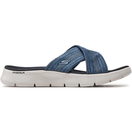 Skechers Natikači Go Walk Flex Sandal-Impressed 141420/NVY Navy Slike