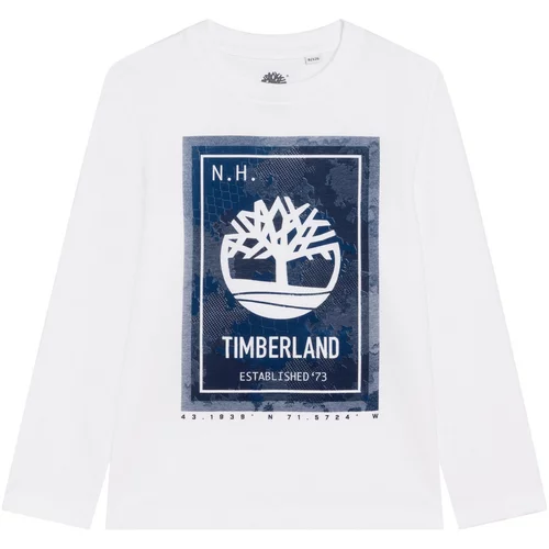 Timberland Majice z dolgimi rokavi - Bela