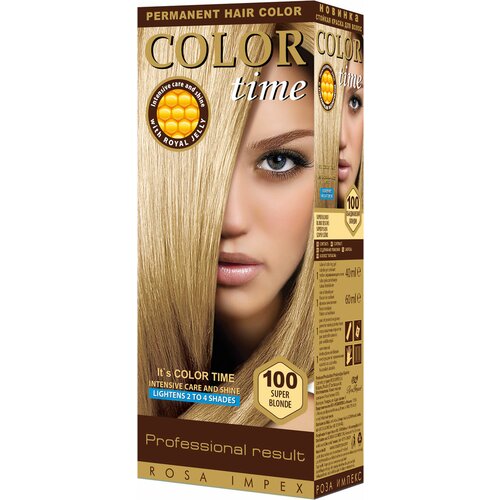 Color Time 100 super plava boja za kosu Slike