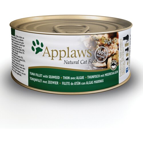 Applaws v bujonu 6 x 70 g - Tunin file & morske alge Cene
