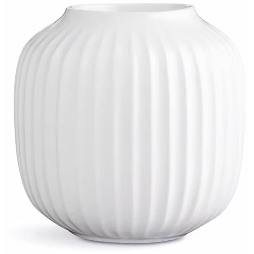 Kähler Design Bel porcelanast svečnik za čajno svečko Hammershoi, ⌀ 9 cm