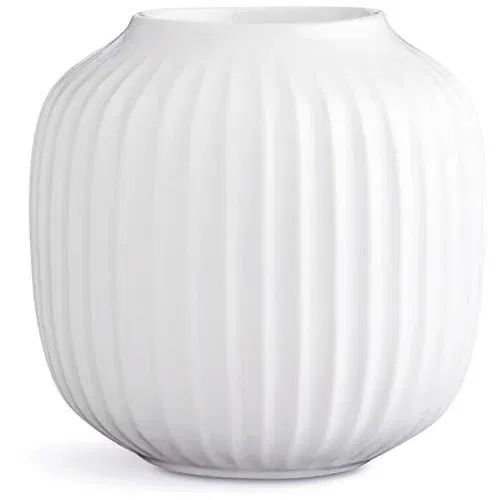Kähler Design bijeli porculanski svijećnak za čajne svijeće Hammershoi, ⌀ 9 cm