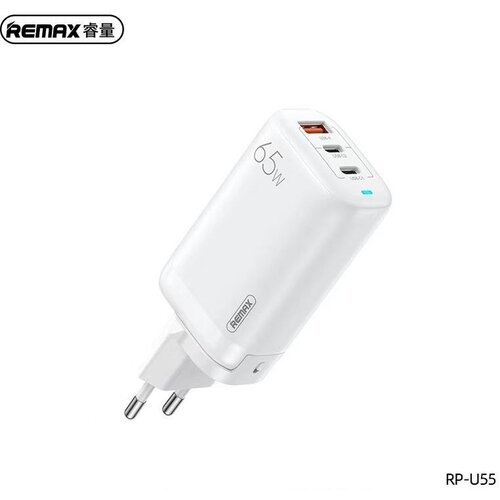 Remax Punjač / adapter USB-A / USB-C, GaN, PD, 65 W Slike