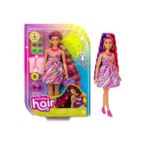 Barbie Totally Hair HCM89 punčka Slike