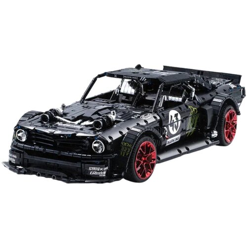  Licencirani auto na sklapanje Mustang Hoonicorn V2 3201 element - crni Slike