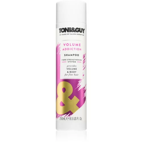 TONI&GUY Volume Addiction šampon za volumen tankih las 250 ml