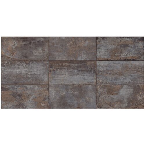 x Gres ploščica Flatiron (30,8 x 61,5 cm, črna, glazirana, R9) Cene