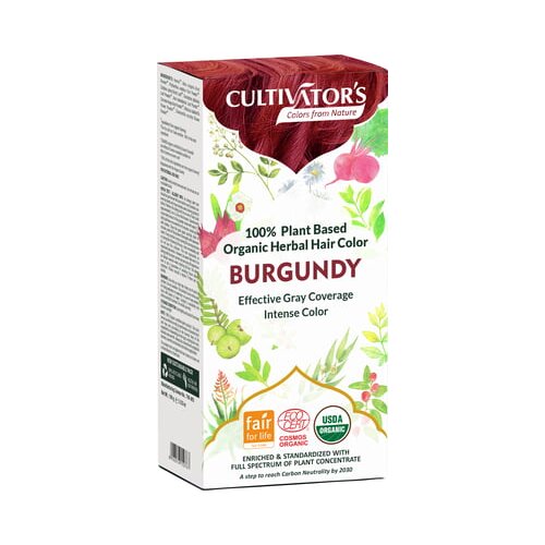 CULTIVATOR&amp;#039;S Organic Herbal Hair Color Burgundy Slike