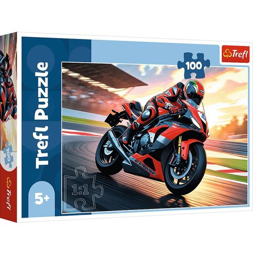 Trefl Trkaći motocikl na stazi 100-dijelna slagalica - Cene