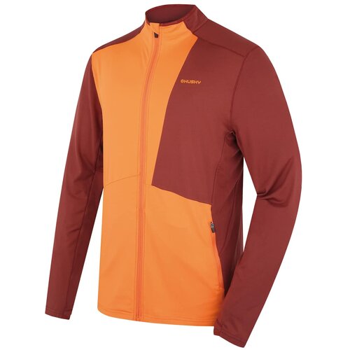 Husky Men's sweatshirt Tarp zip M deep brick/orange Slike