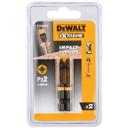 Dewalt Bitovi DT70531T, 50mm 2xPZ2 Slike