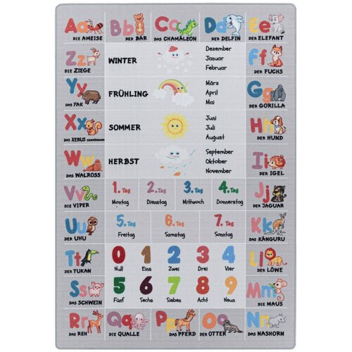 XXXL Otroška Preproga Play 2904, Siva, Ca. 80x120cm Cene