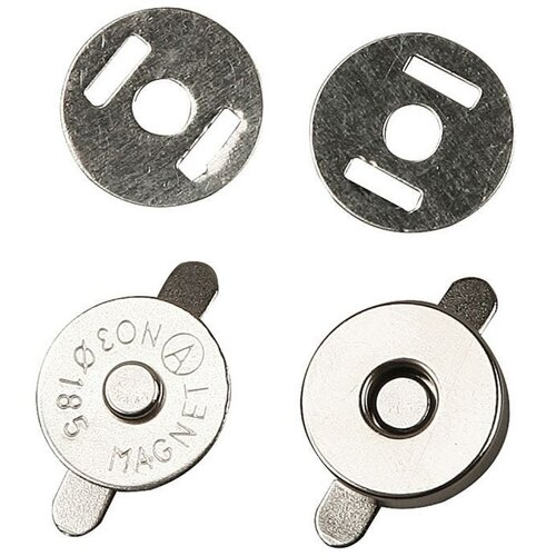  Magnetne metalne kopče 18mm - 25 kom (Magnetne kopče za pričvršćivanje) Cijene