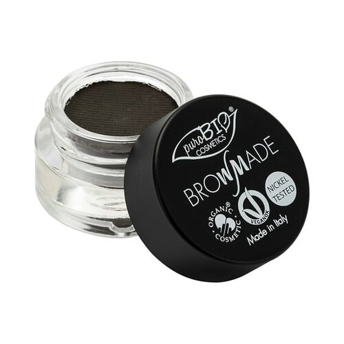 puroBIO cosmetics BrowMade Brow Pomade - 04 Carbon Cene