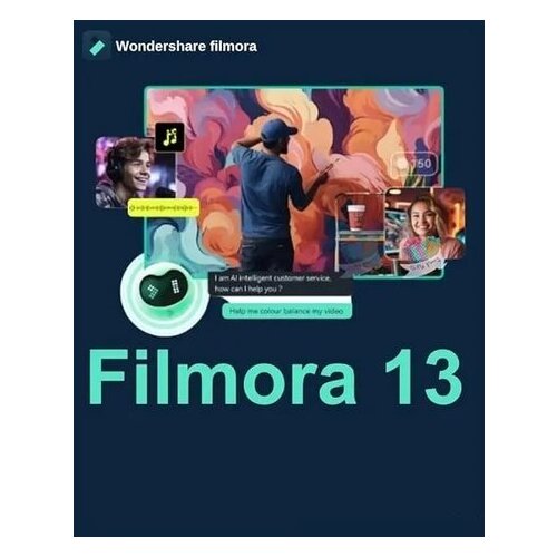Wondershare Filmora 13 Video Editor (1 PC, 1 Year) Key GLOBAL Cene