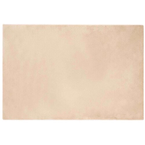 vidaXL Faux Rabbit Fur Rug Bež 120 x 170 cm Poliester Cene