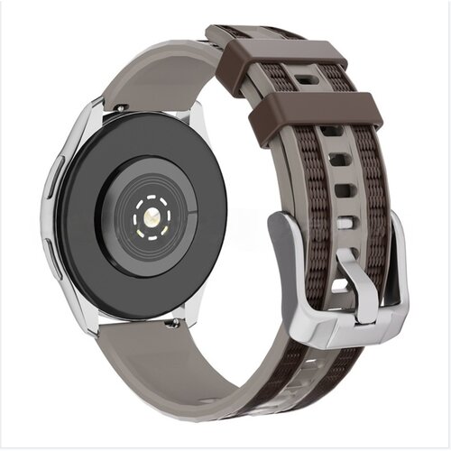 INF Zamenljiva silikonska zapestnica za Huawei GT6 in GT6 Pro, 22mm coffee, (5000264406) Cene