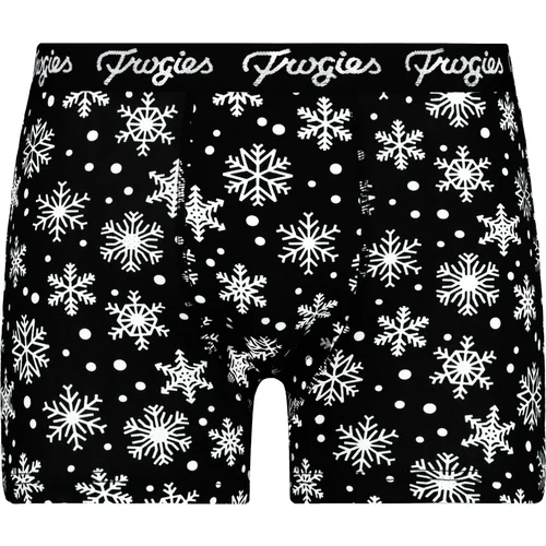 Frogies Men's boxers Snowflakes Christmas