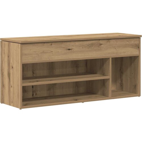 Maison Chic Klop za čevlje - Sedež za čevlje Artisan Oak 102x30,5x45 cm Inženirski les, (21776470) Cene
