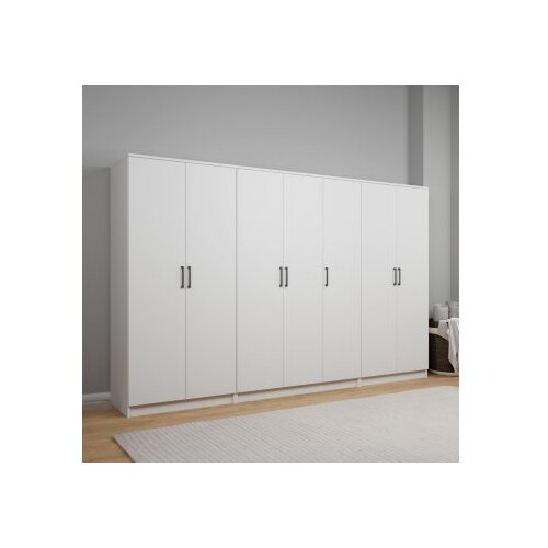 Hanah home Ormar Kardelen 1600-107, 280x180x51.8 cm, Bijela Slike