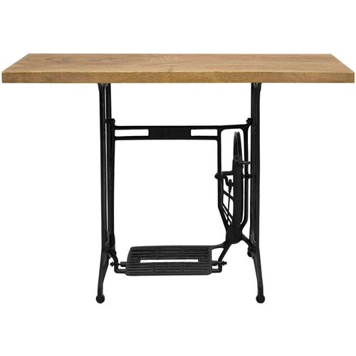 VidaXL Konzolna mizica &amp;scaron;ivalni stroj 110x40x75 cm Slike