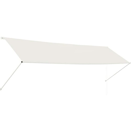 Maison Chic Zložljiva tenda - Senčniki 400x150 cm krem, (22038607) Slike