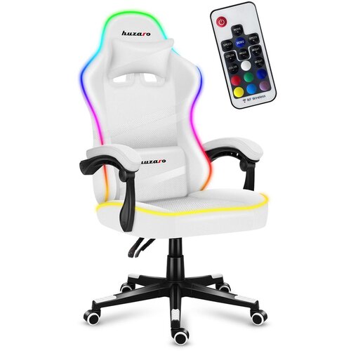 Huzaro gaming stolica force 4.4 rgb white ( 7755 ) Slike