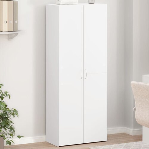 vidaXL Arhivska omara bela 60x32x153 cm inženirski les Cene
