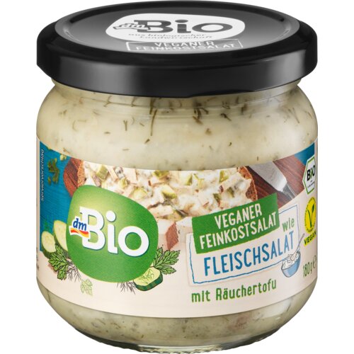 dmBio Veganska salata sa krastavcem i dimljenim tofuom - zamena za salatu sa mesom 180 g Cene