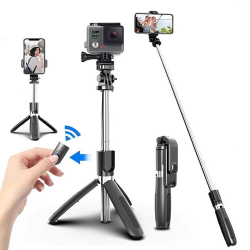 INF palica za selfije/mobilno stojalo z daljinskim upravljalnikom, združljivo s kamero in gopro, (21275939) Cene