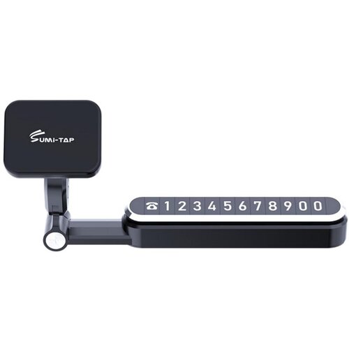 INF Skrito magnetno držalo za telefon z 3-osno 360&deg; zložljivo zasnovo Black, (5000284174) Cene