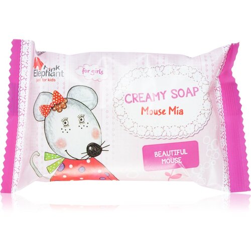 Pink Elephant Girls kremno milo za otroke Mouse Mia 90 g Cene