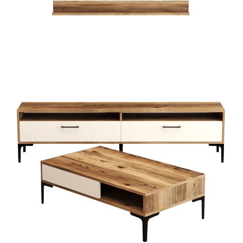 Hanah home Set TV Komoda i klub sto Orah Cene